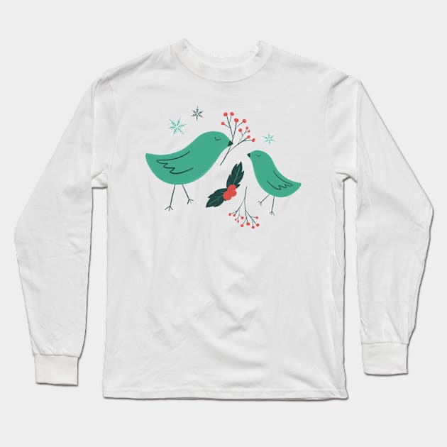 Winter Peace Long Sleeve T-Shirt by sadsquatch